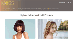 Desktop Screenshot of modernorganicsalon.com
